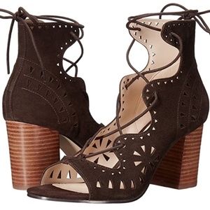 Nine West Gweniah Suede dress sandal
